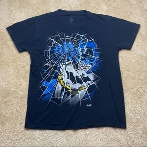 DC Comics Black Short Sleeve Batman Tee Medium